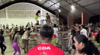 Ensaio técnico do grupo Rio Amazonas