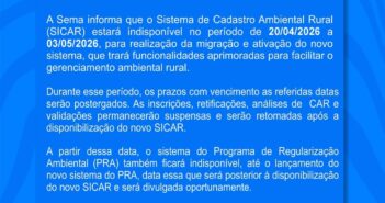 Comunicado Importante!