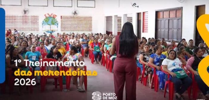 1º Treinamento das Merendeiras Guardiãs do Sabor