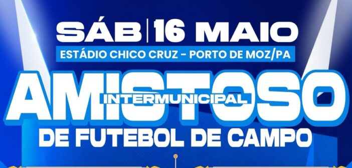 O futebol vai movimentar o Estádio Chico Cruz!