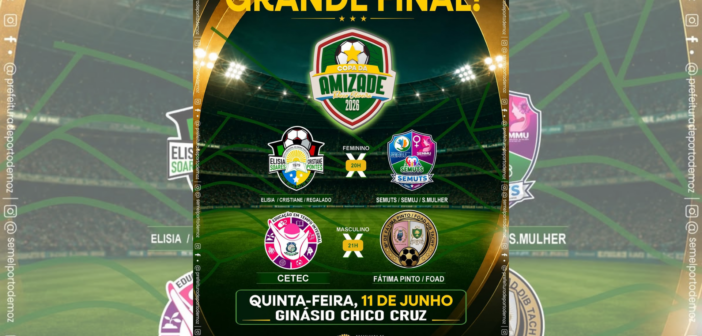 🏆⚽ GRANDE FINAL | COPA DA AMIZADE THECO OLIVEIRA 2026