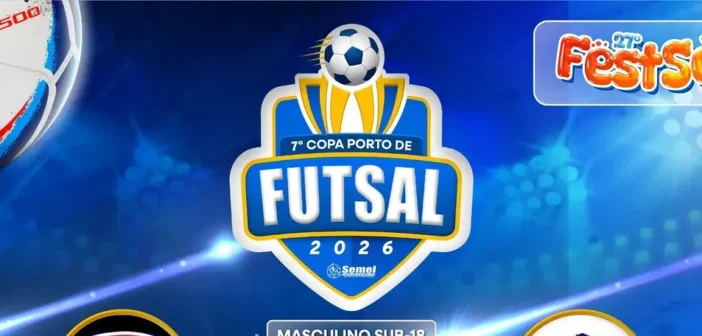 A bola vai rolar na 7ª Copa Porto de Futsal 2026!