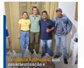 Pedalada Ambiental alia conscientização e solidariedade