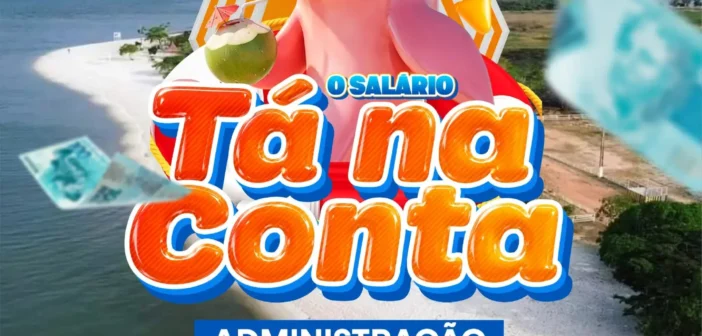 Salário na conta!