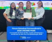 Porto de Moz recebe o Certificado do Selo Ouro de Alfabetização 2025