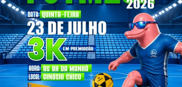 A emoção do Futmesa está confirmada no 27º FESTSOL 2026!