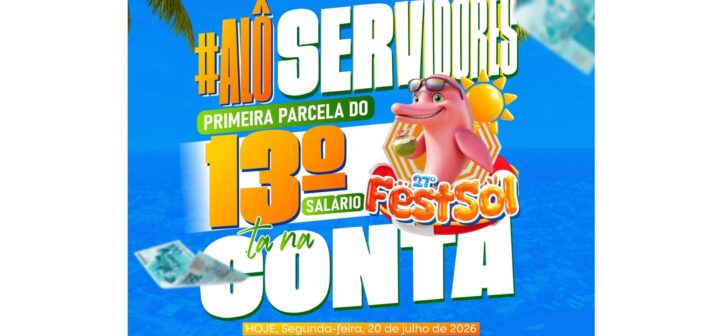 PRIMEIRA PARCELA DO 13º SALÁRIO JÁ ESTÁ NA CONTA!