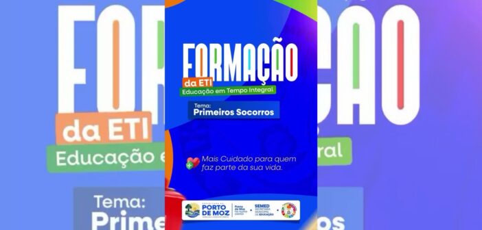 Professores da ETI participam de formação em Primeiros Socorros