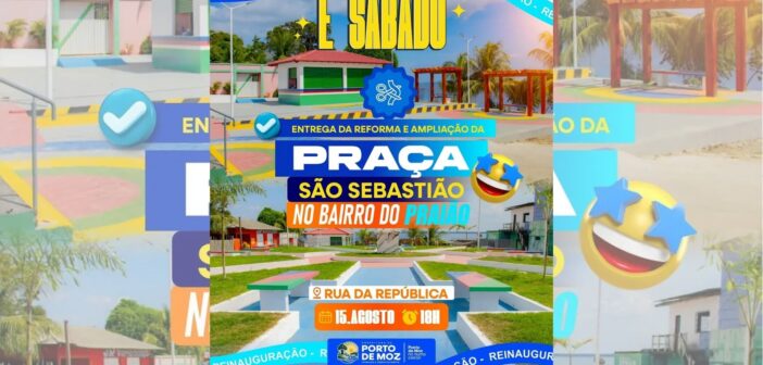 Praça São Sebastião de cara nova!