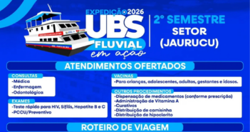 COMANDO DE SAÚDE – JAURUCU