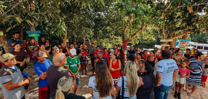 Dump da ação Governo Presente no Rio Majari